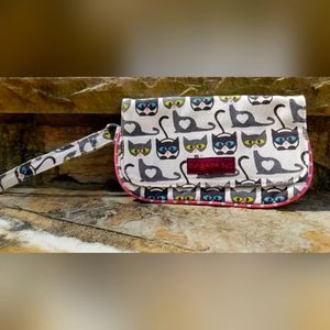 Bungalow 360 Cat Wristlet